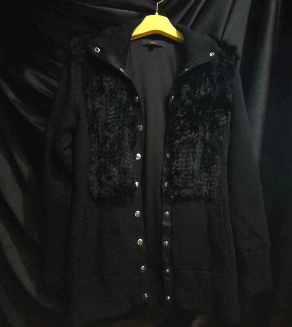 캘러웨이 퍼 장식 방풍 니트 자켓 상품이미지4