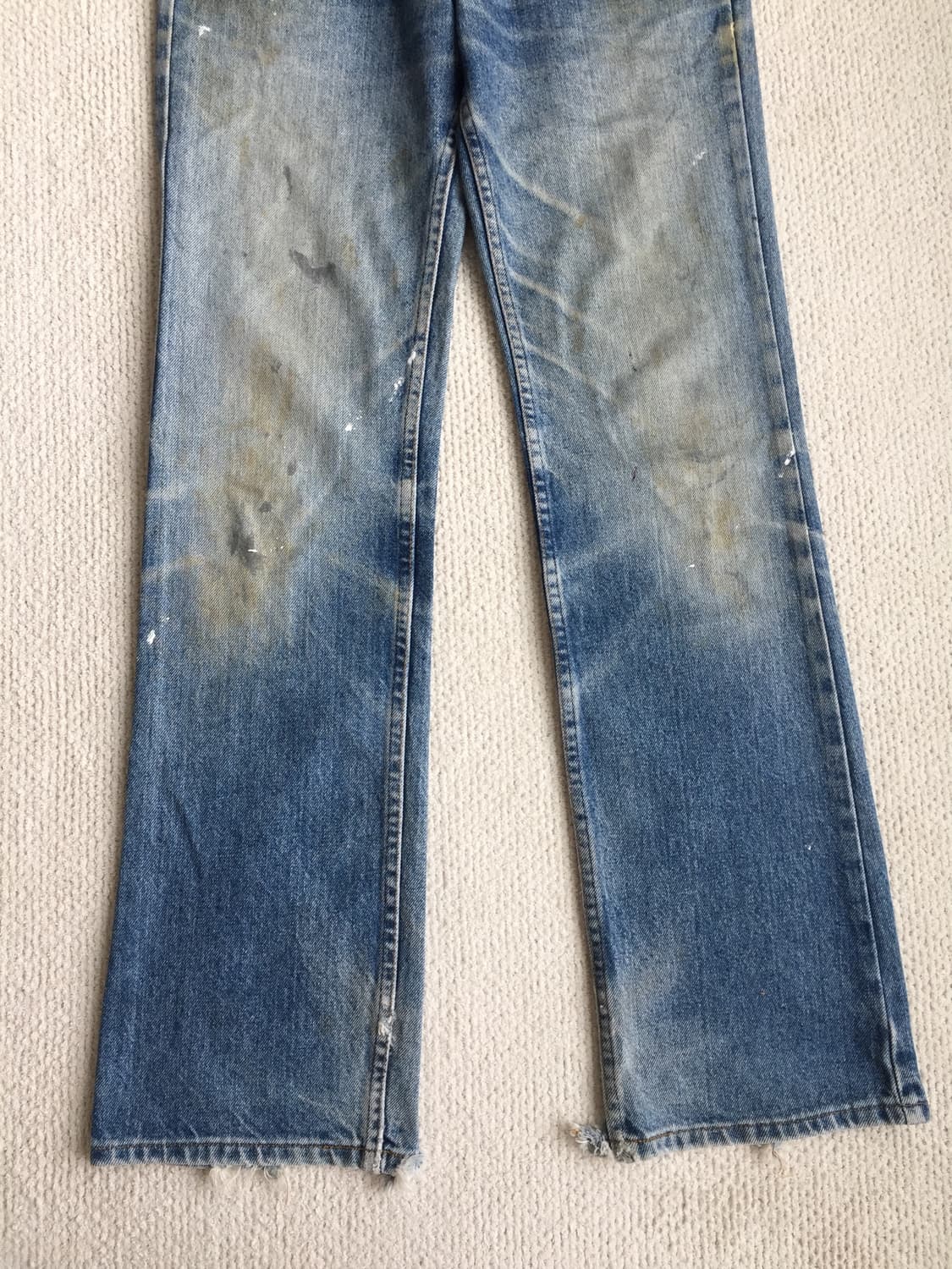 90‘s levis 리바이스 517 부츠컷 데님 굿에이징 상품이미지3