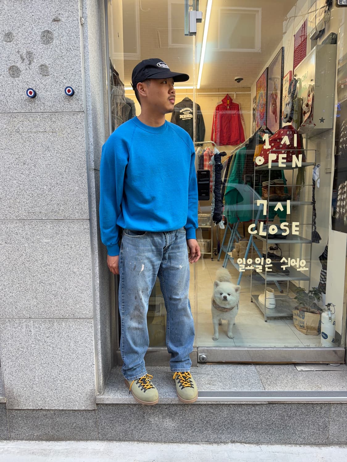 90s Lee blank sweatshirts 상품이미지7