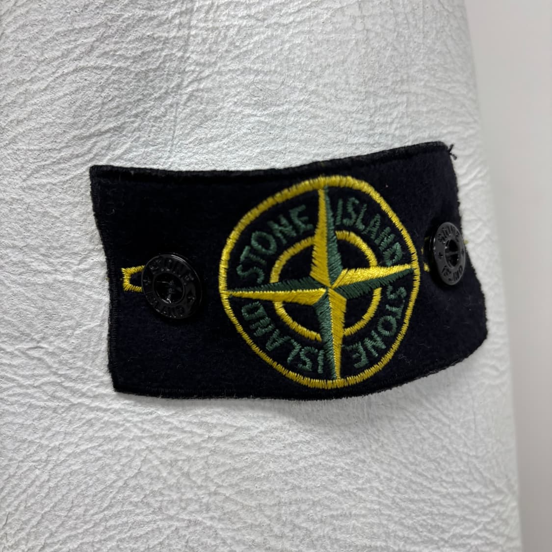 [L]스톤아일랜드 가죽 후드 무스탕 상품이미지2