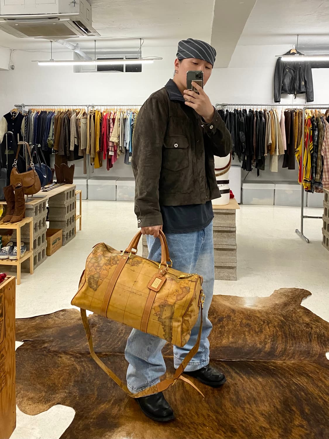 ALVIERO MARTINI travel bag 알비에로 마르티니 트래블 상품이미지1