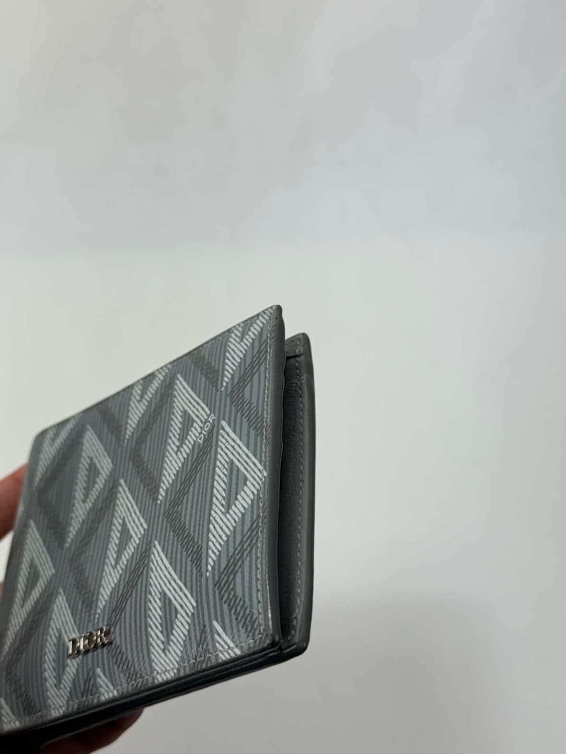 디올 CD 다이아몬드 캔버스 반지갑 상품이미지3