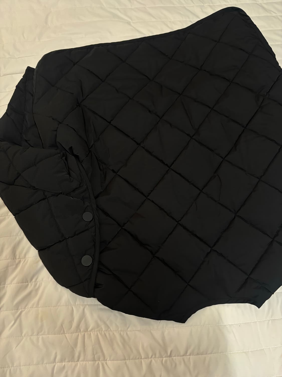 enfold 퀼팅 언발란스 패딩 자켓 사이즈38 상품이미지9