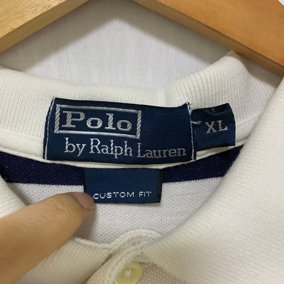 폴로랄프로렌 빈티지 스트라이프 반팔 카라 티셔츠 폴로티 XL 상품이미지7