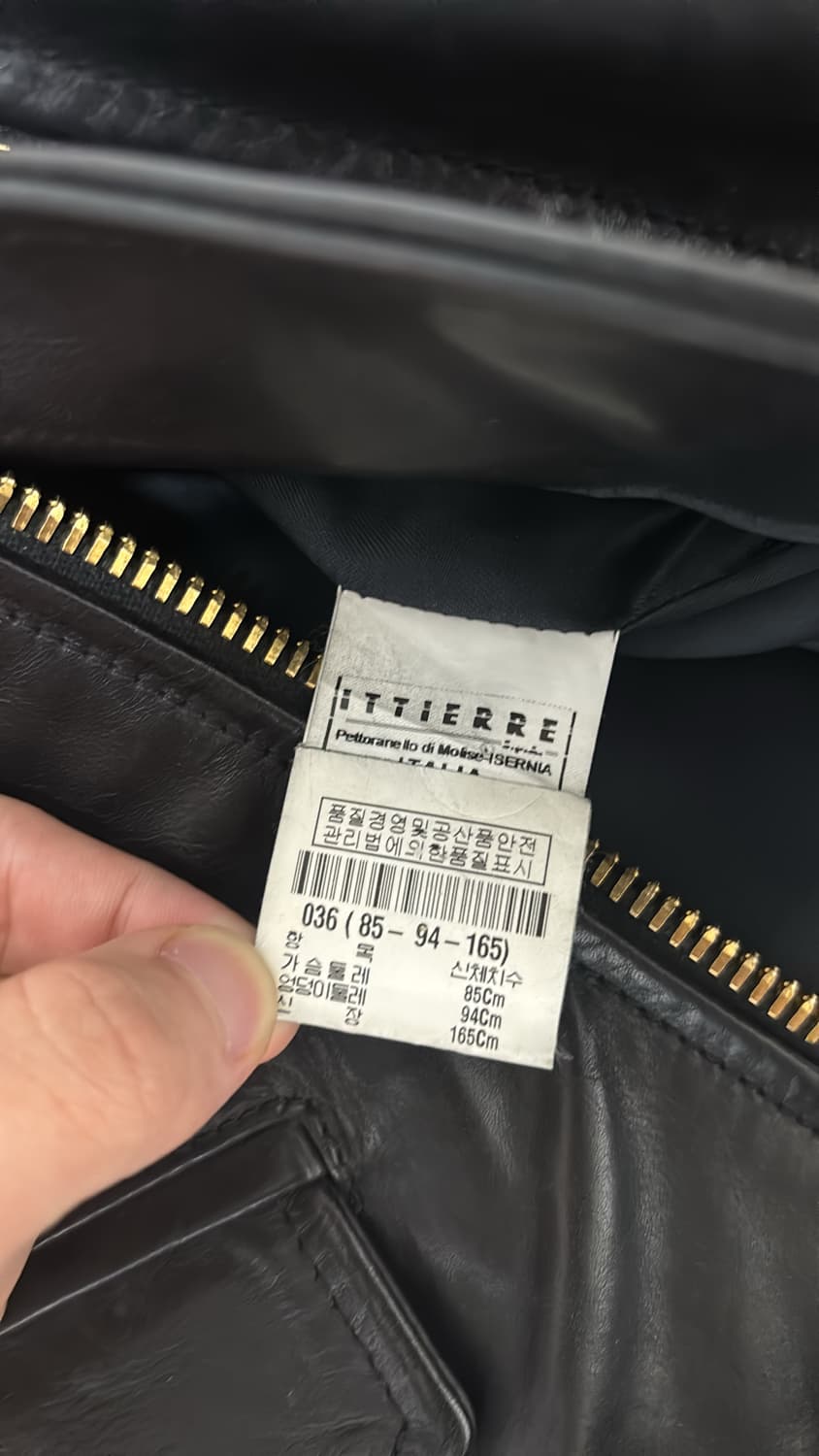 피에르 발망 금장 라이더자켓 36 사이즈 상품이미지4