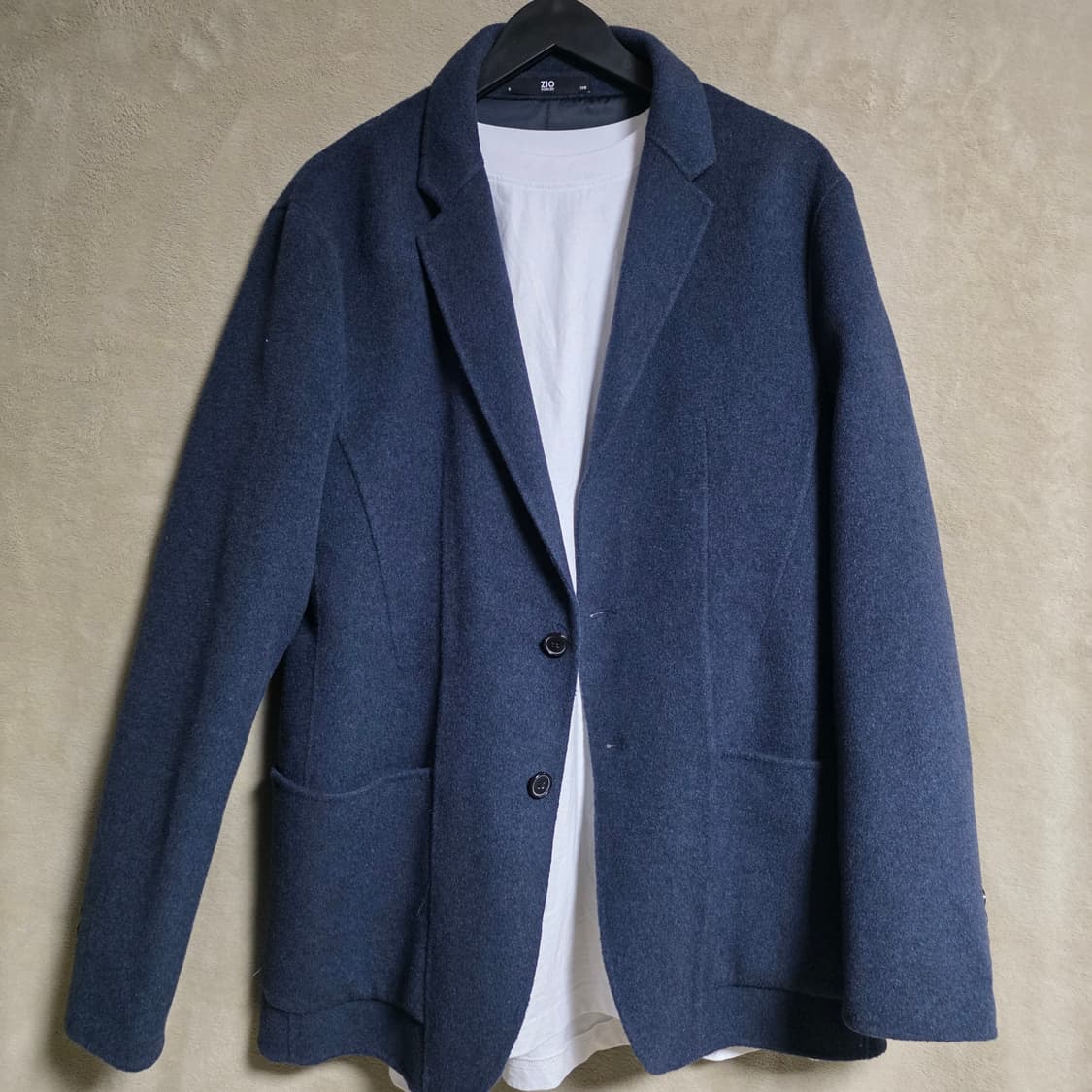 지오송지오 ZIO SONGZIO 남성 코트 울 모 레이온 혼방 상품이미지1