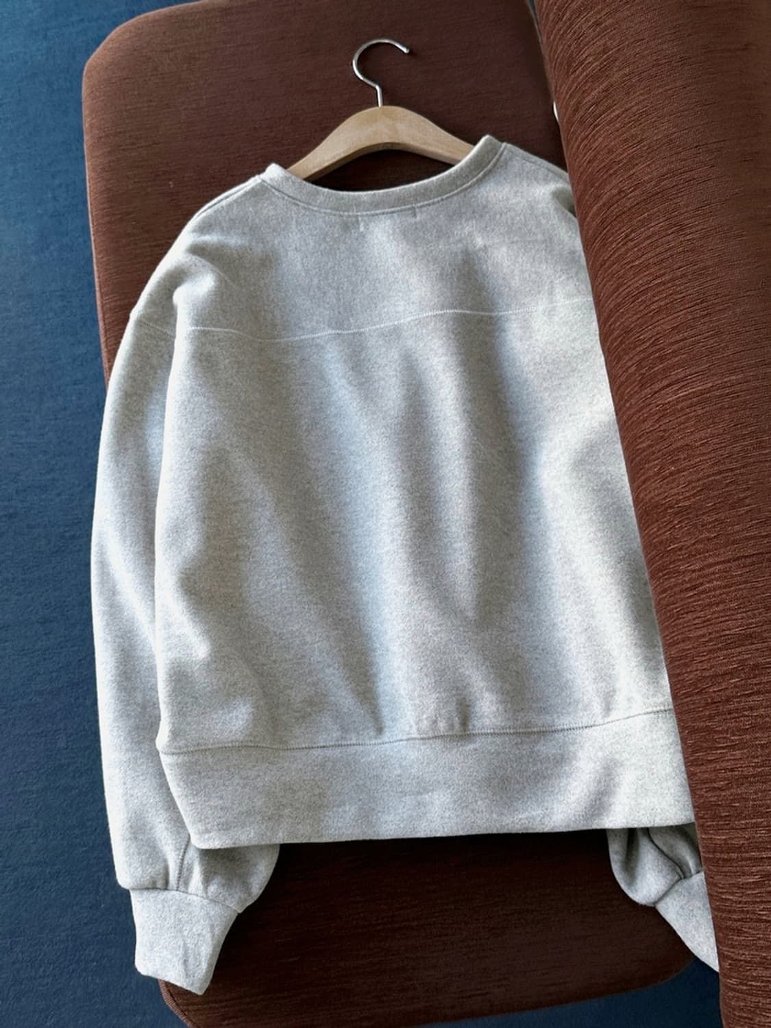 Felted fabric wide silhouette cardigan j 상품이미지6