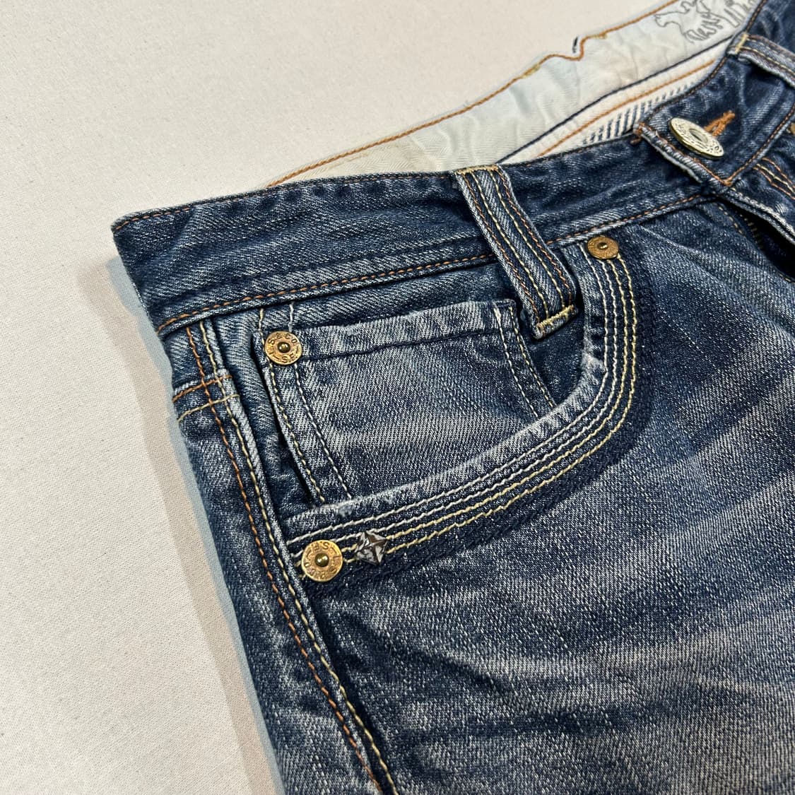 30inch) 리바이스 523 유니크 워싱 데님 청바지 상품이미지8