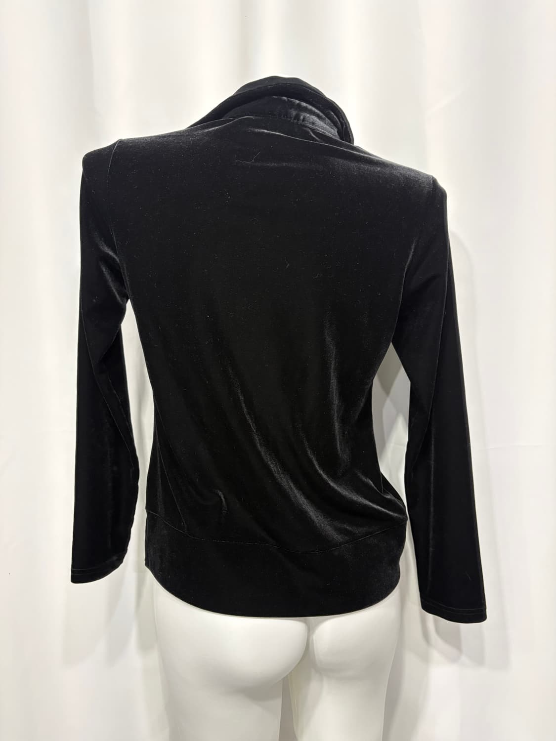 🎸블랙 벨벳 블라우스🎸 상품이미지6