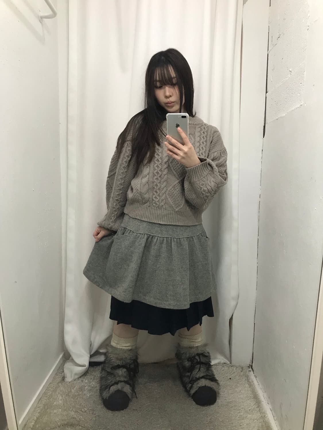 무채색 모리 코디 세트 🤍 상품이미지3