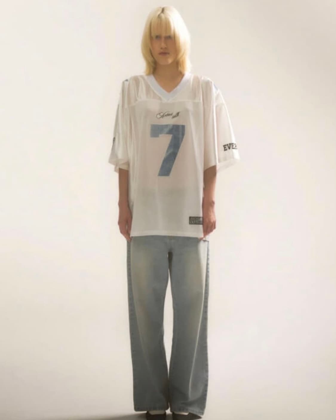 2000아카이브 풋볼티 데님 상품이미지2