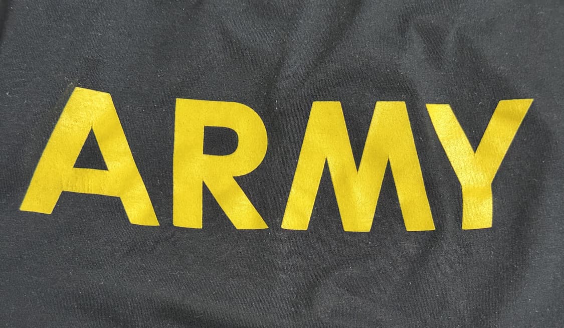 미육군 APFU 체육복 트레이닝복 긴팔 티셔츠 (S) (19) 상품이미지5