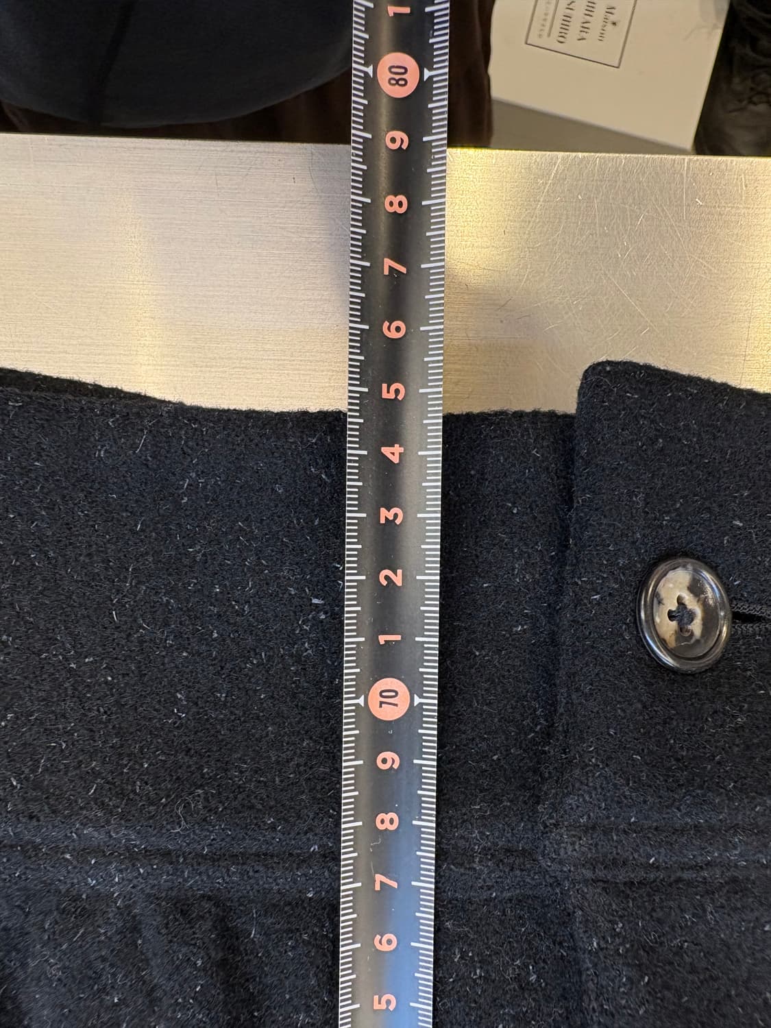 요지 야마모토 울 숏 코트 상품이미지8