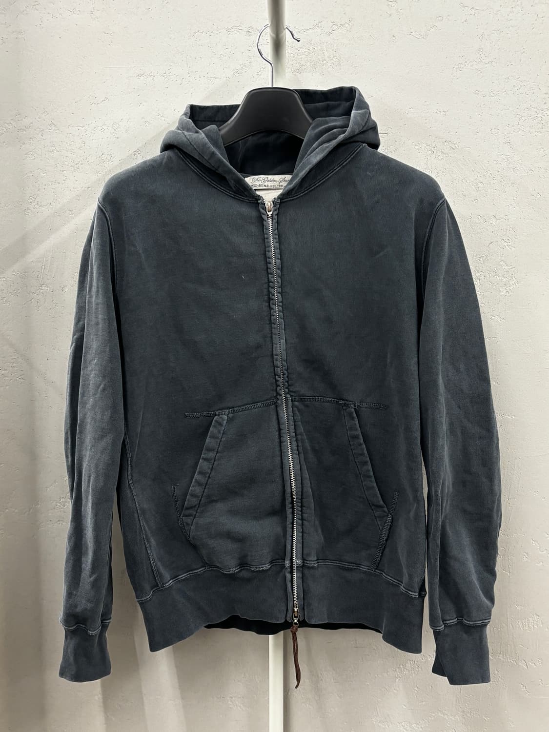 레미 릴리프 워싱 후드집업 XXL 차콜 상품이미지2