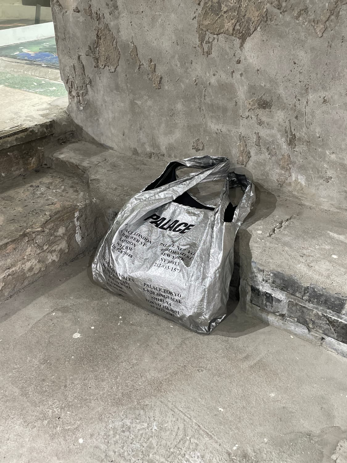 팔라스 실버 샵 나일론 토트백 상품이미지2