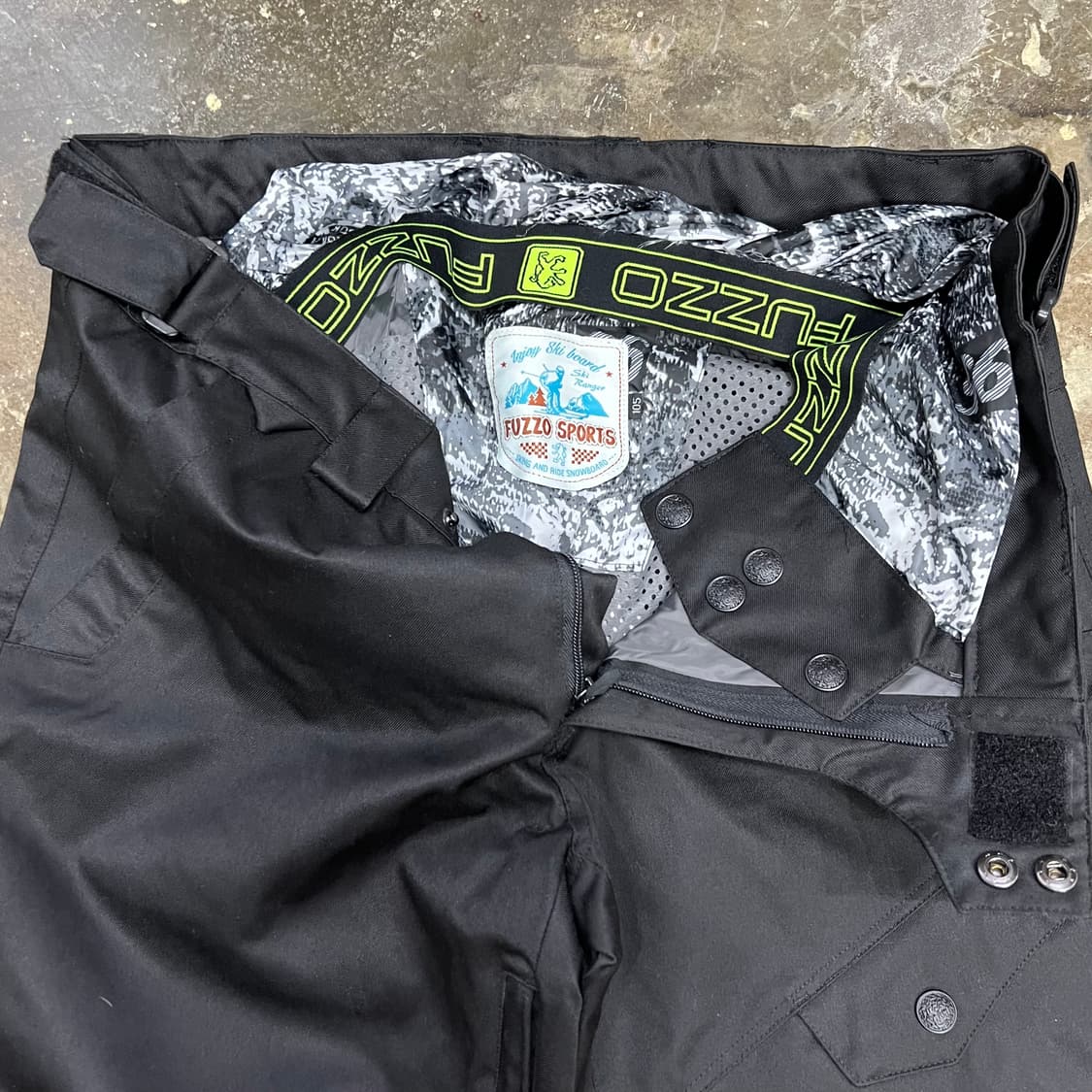 XL) 롬프 180도 푸조 보드복 상하의 셋업 스키복 세트 보드복 의류 상품이미지10