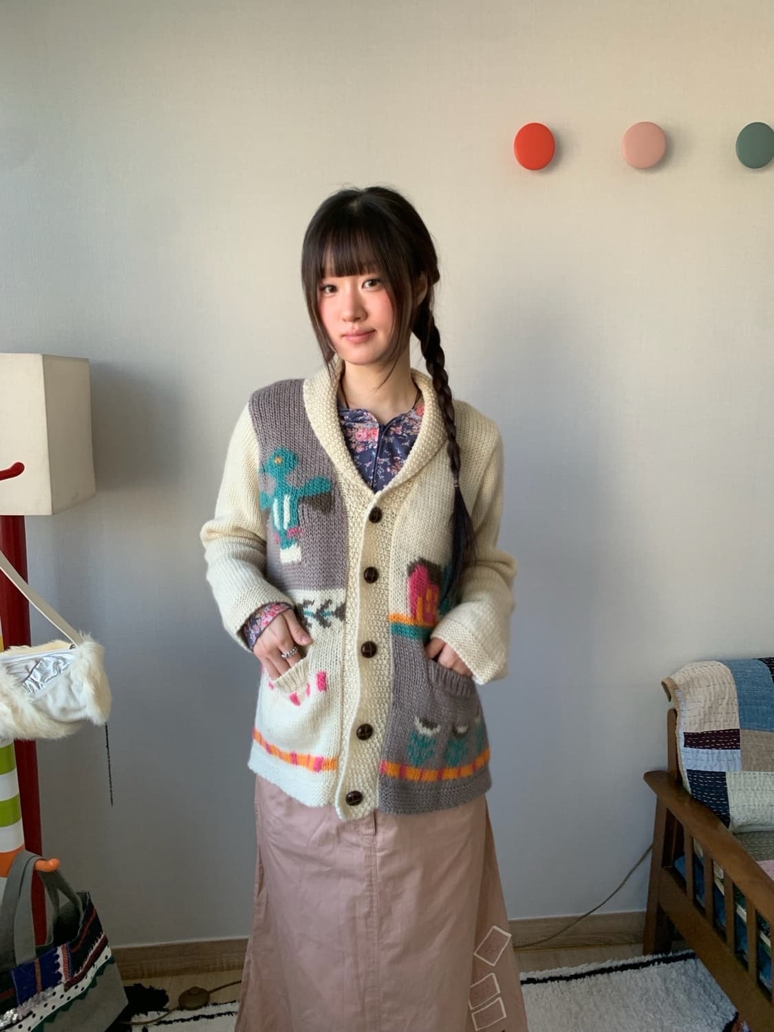 titicaca knit cardigan 상품이미지3