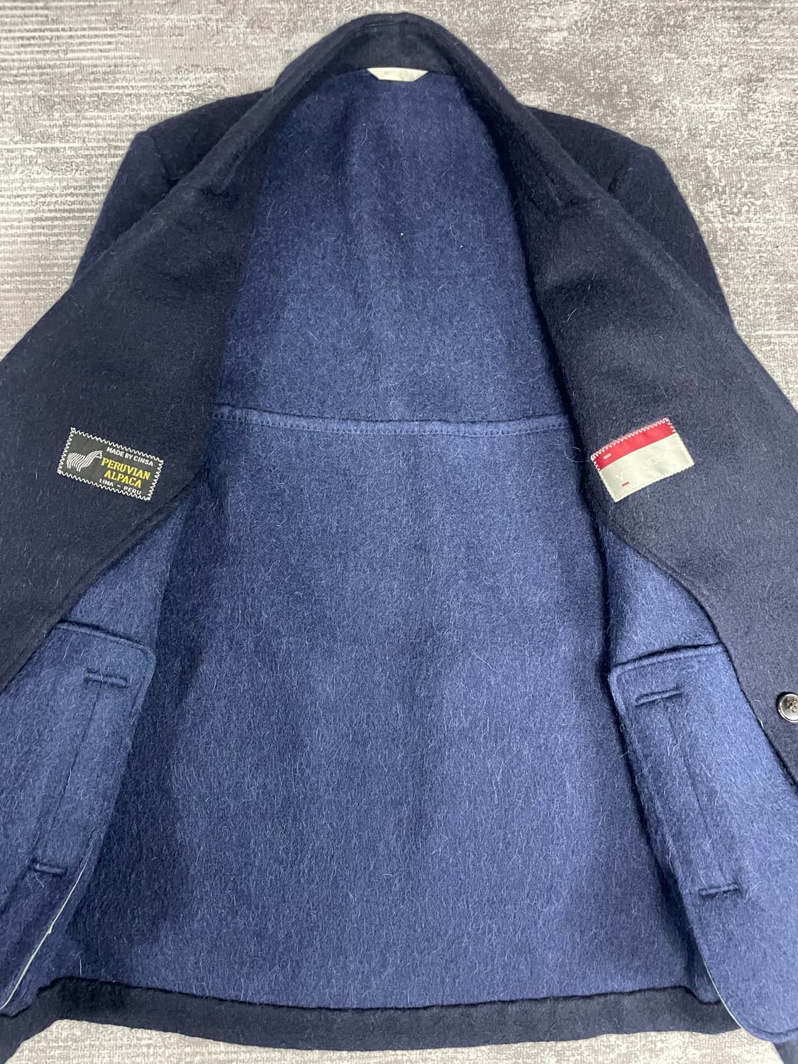 80s vtg VIRTUOSO ALPACA coat 상품이미지7