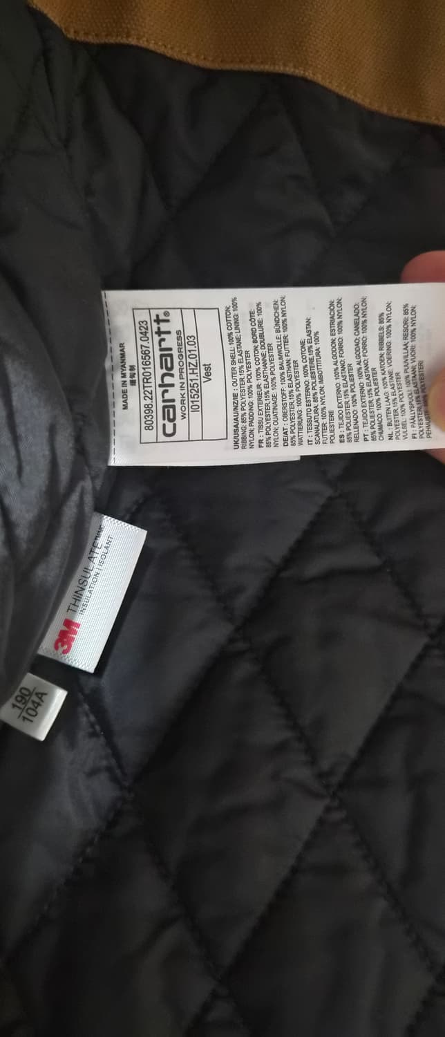 칼하트 베스트 브라운 상품이미지5