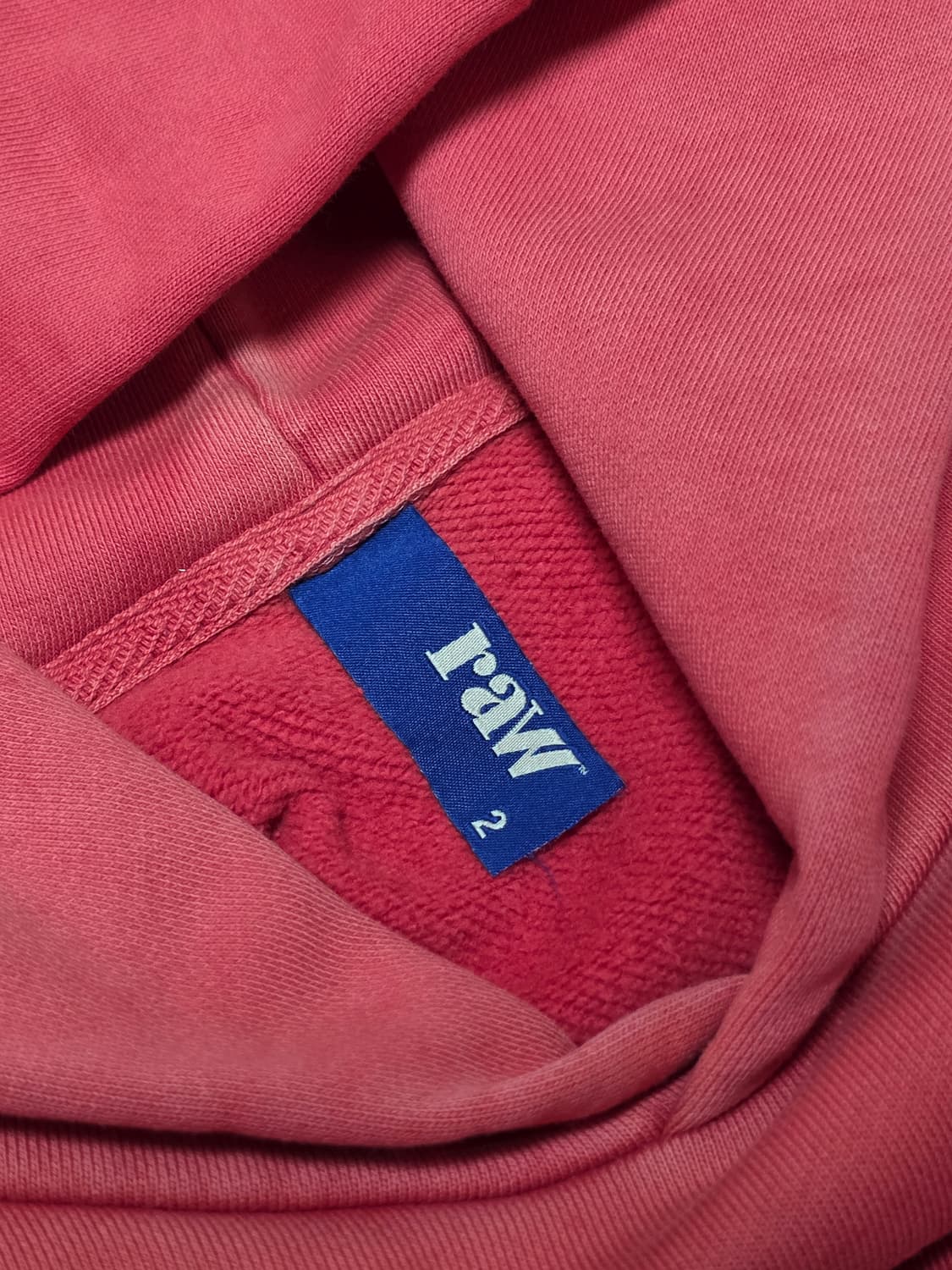 블라인드파일즈 후드 레드 2사이즈 상품이미지3