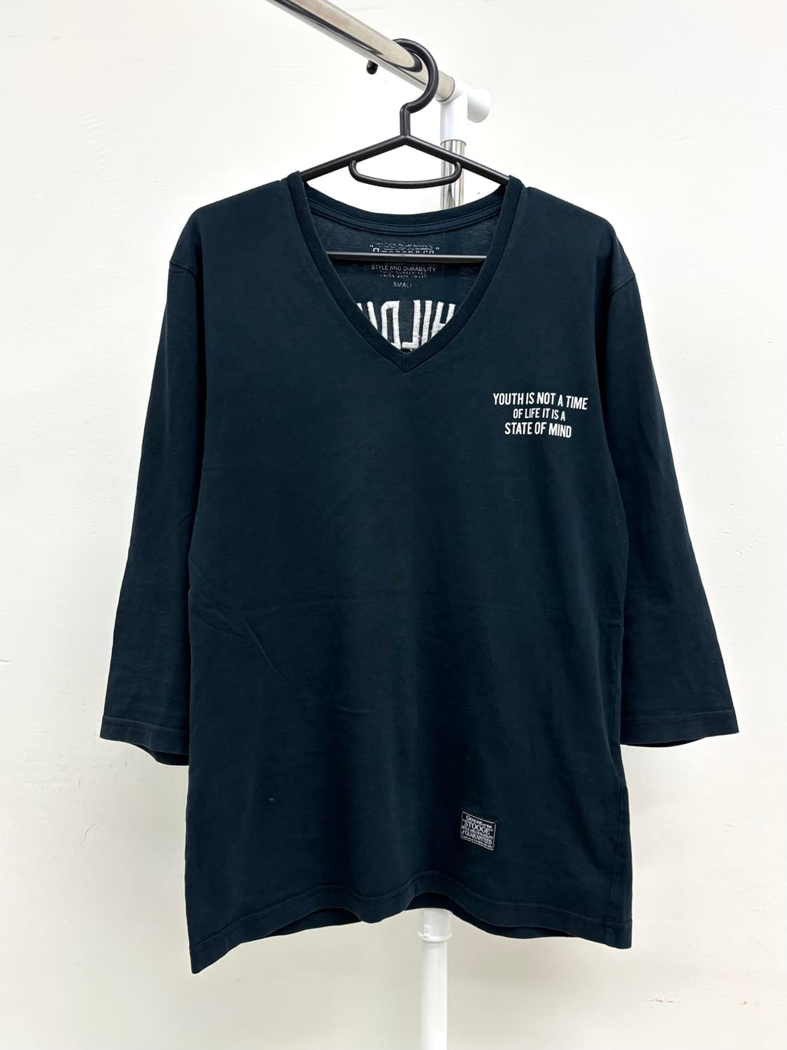 빈티지 펑크 블랙 반팔 상품이미지5