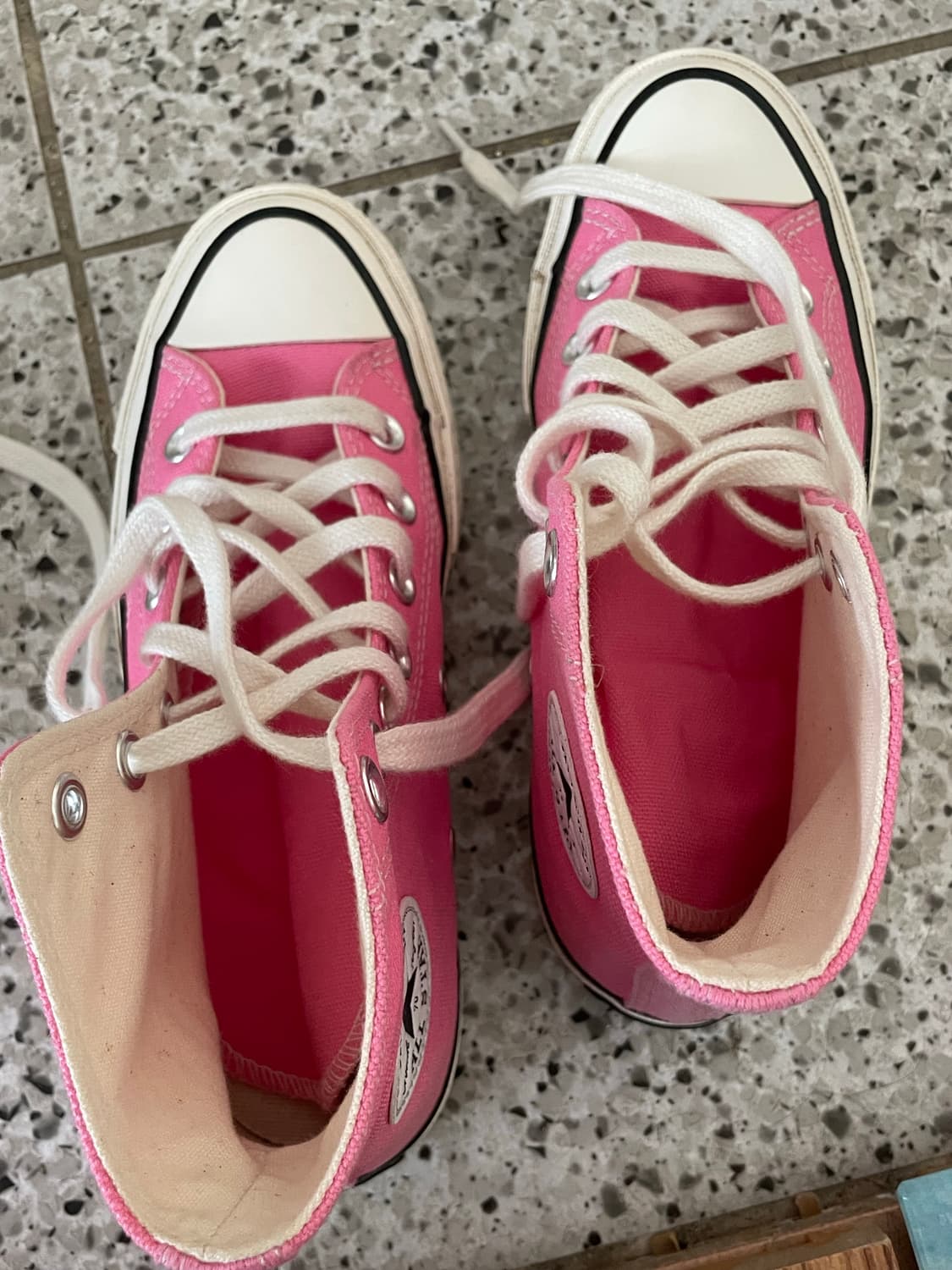 컨버스 척70 핑크 하이 스니커즈 225 상품이미지2