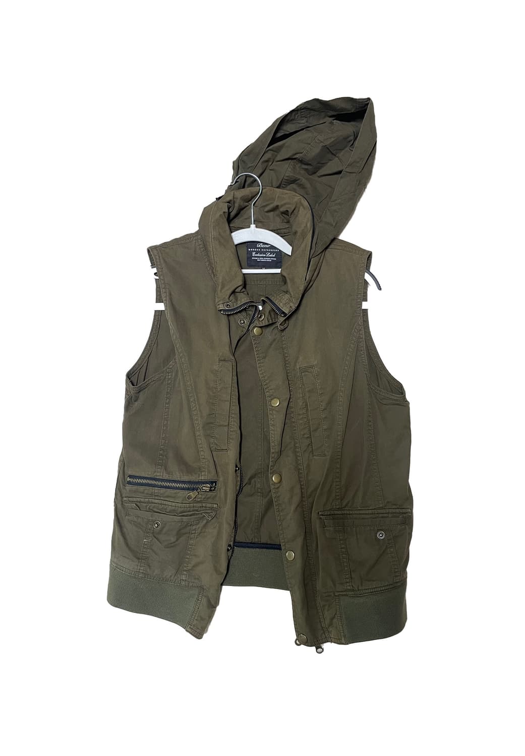 y2k layered vest hoodie 상품이미지1