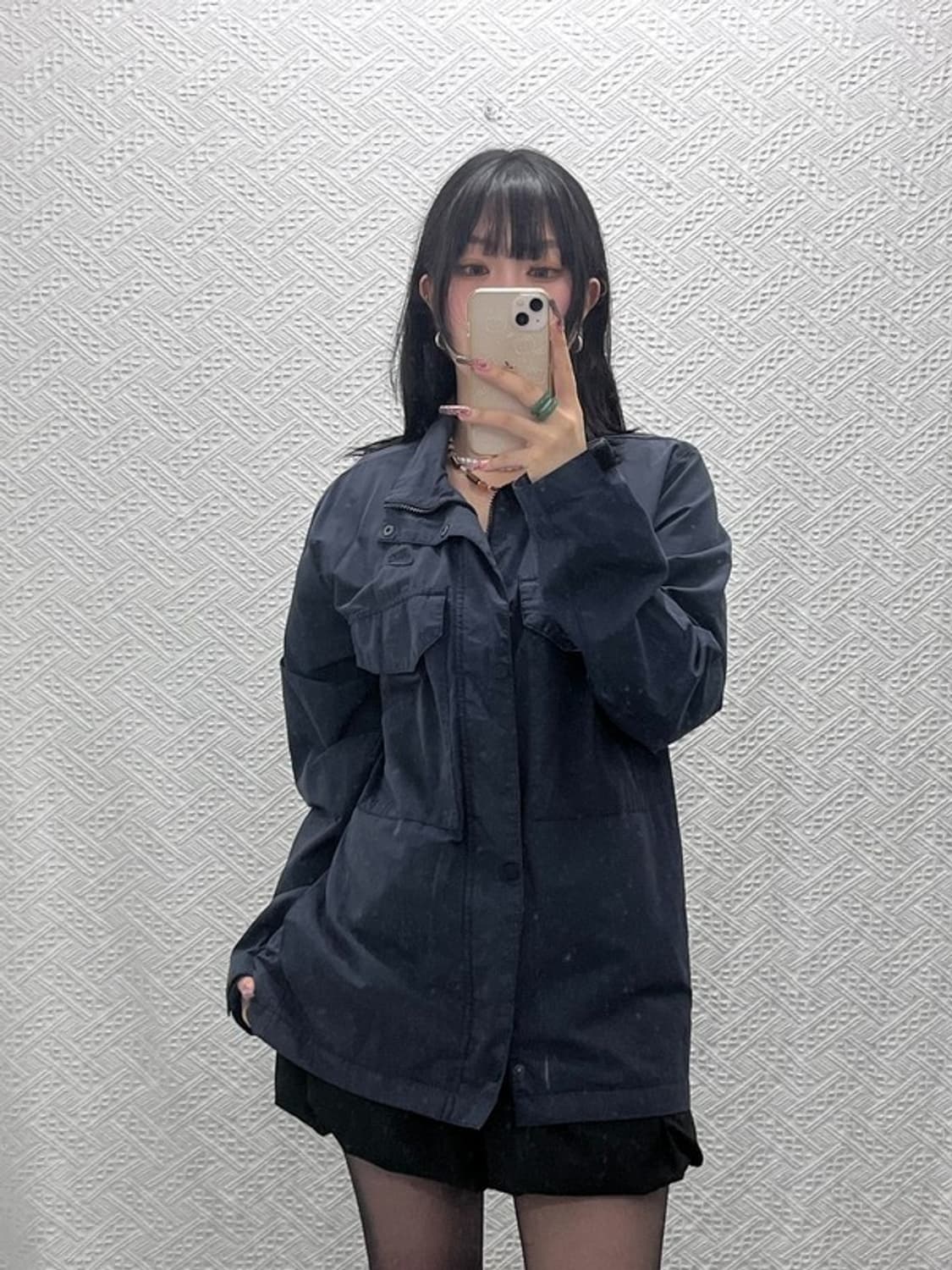 나이키 빈티지 올드스쿨 스트릿 캐주얼 바람막이 자켓 L C11833 상품이미지1
