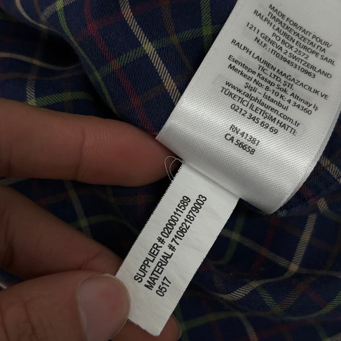 폴로 체크 셔츠  상품이미지9