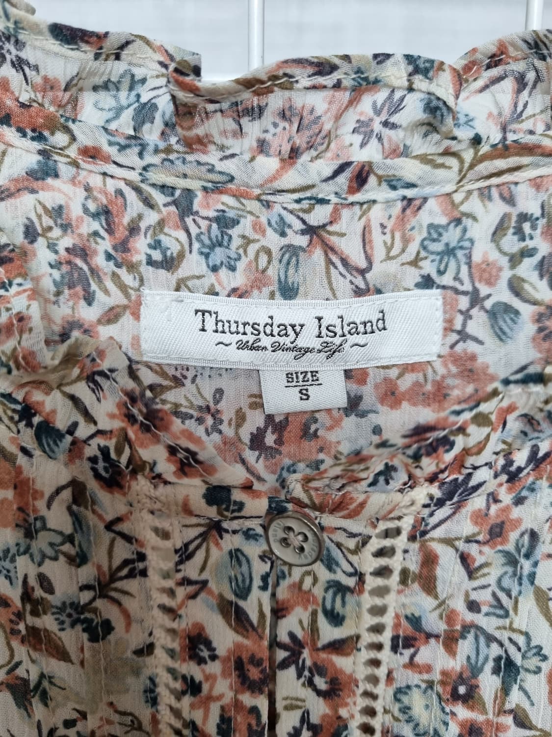 써스데이아일랜드 쉬폰원피스 상품이미지6