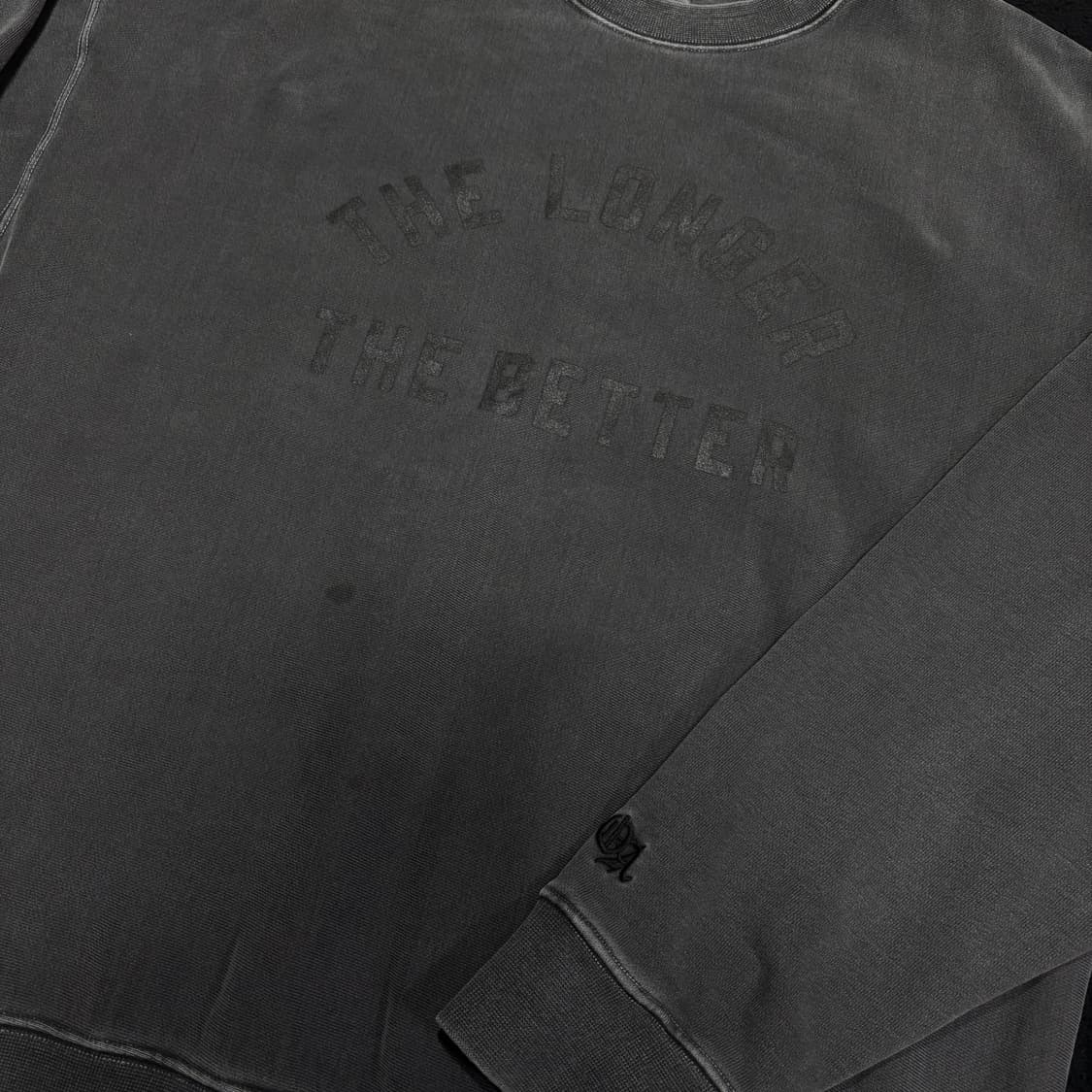 L 아웃스탠딩 피그먼트 오버핏 맨투맨 상품이미지3