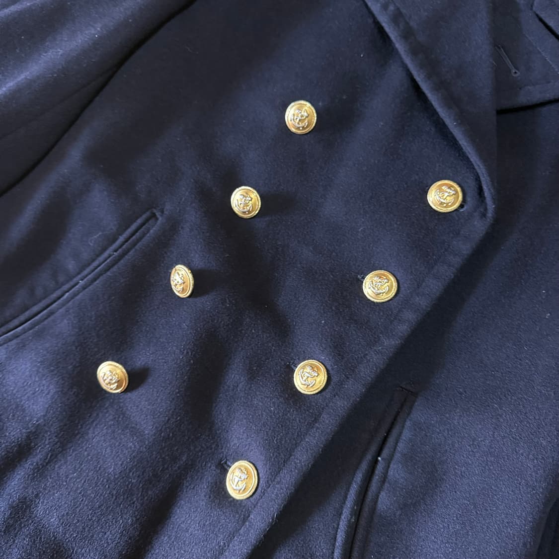 60's 독일 해군 더블 브레스트 피코트 18 상품이미지3