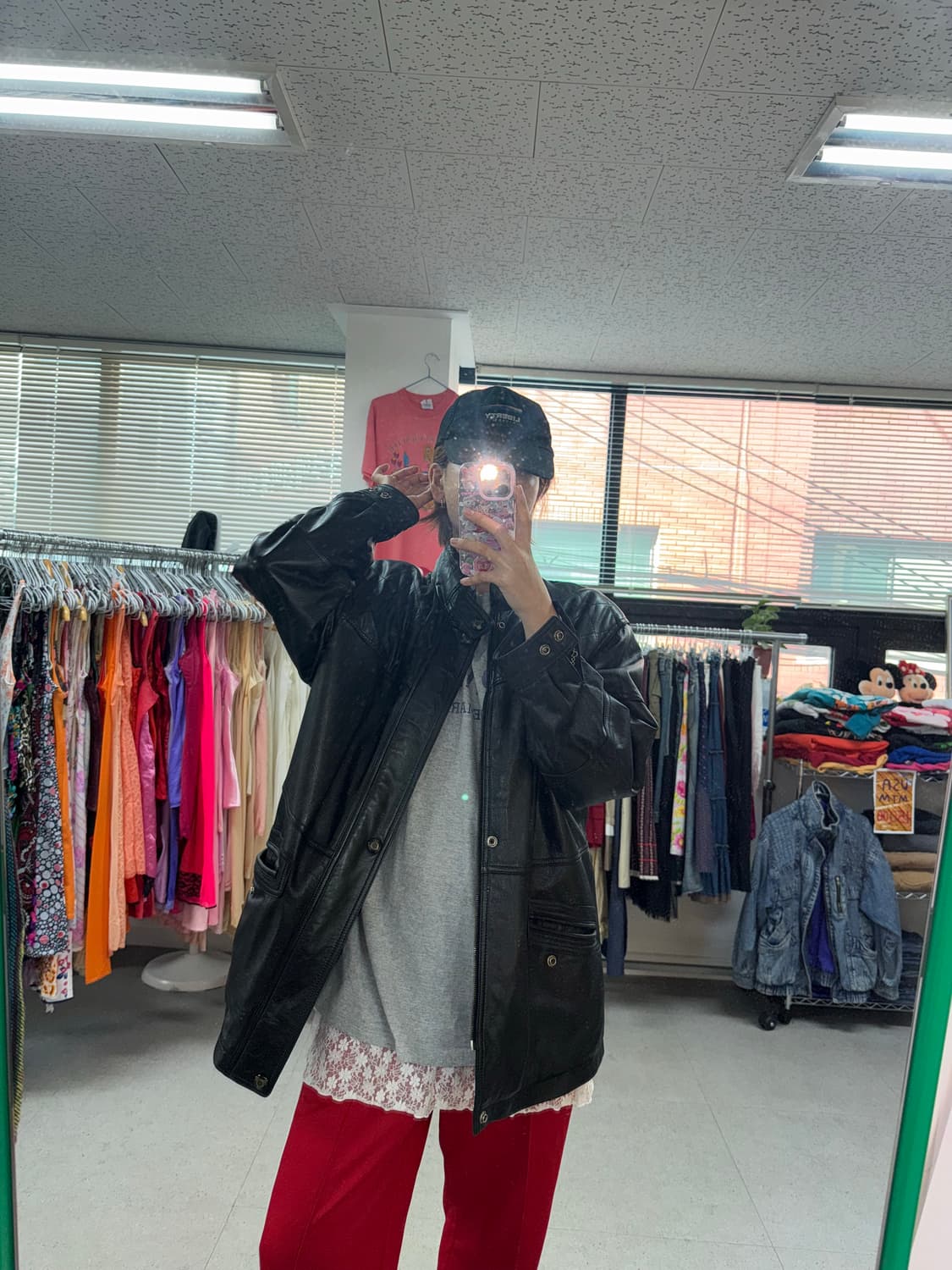 Sheepskin leather jacket  상품이미지5