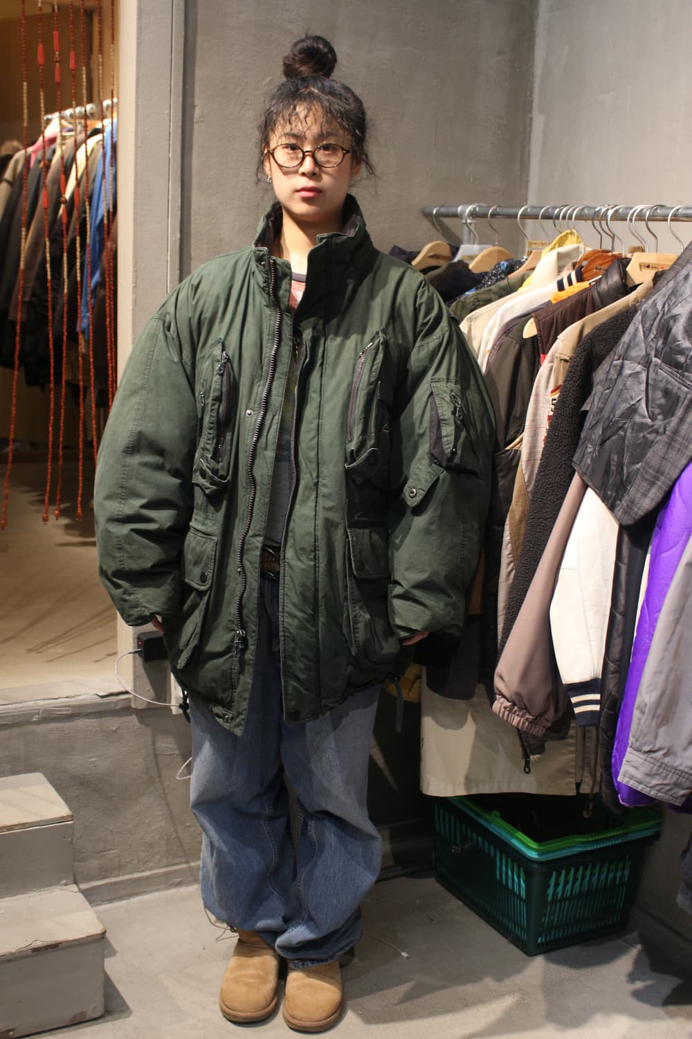 90s 스트라토잭 다운 필드 자켓 Stratojac 상품이미지1