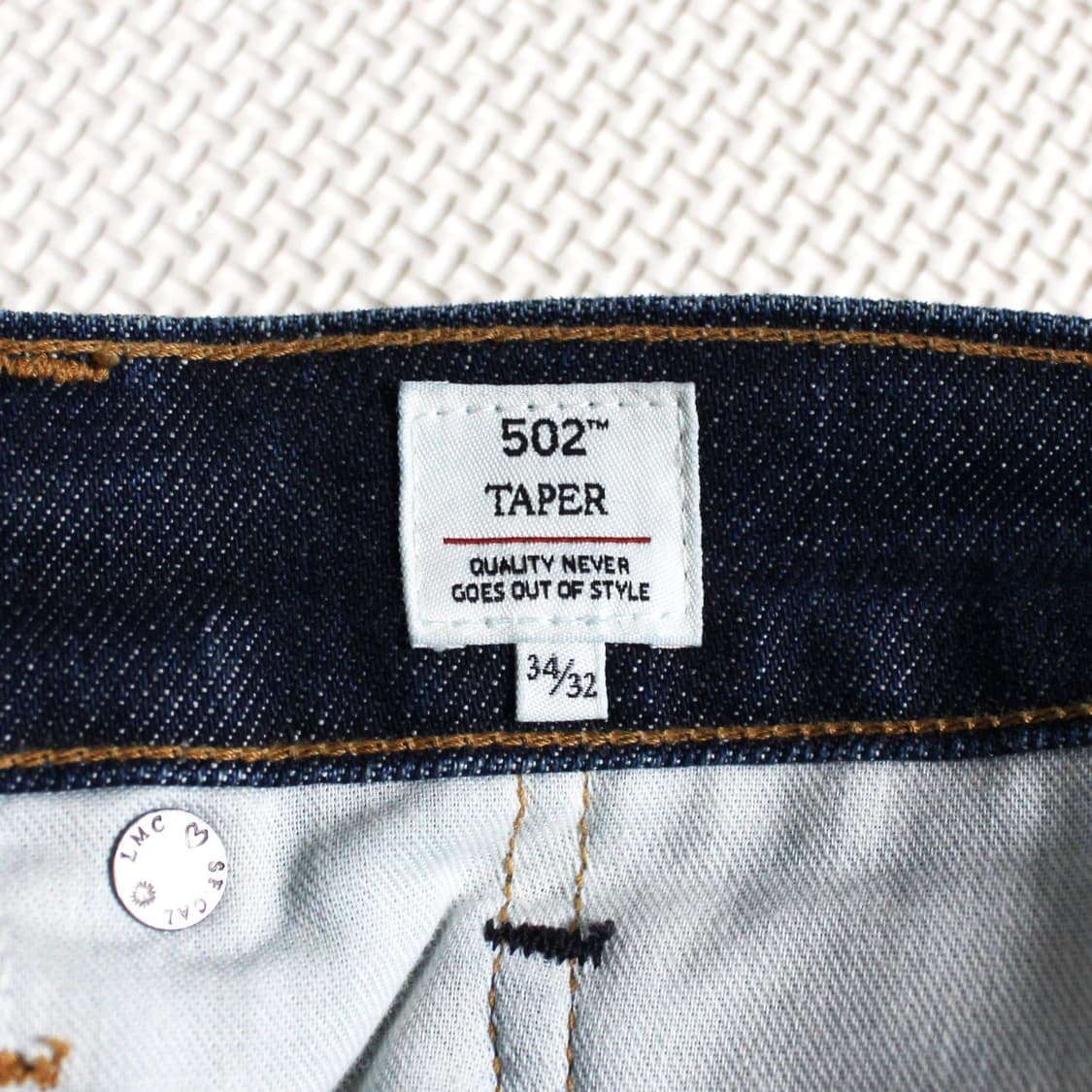Levi’s Made&Crafted 502 테이퍼드 일본판 다크 인디고 상품이미지8
