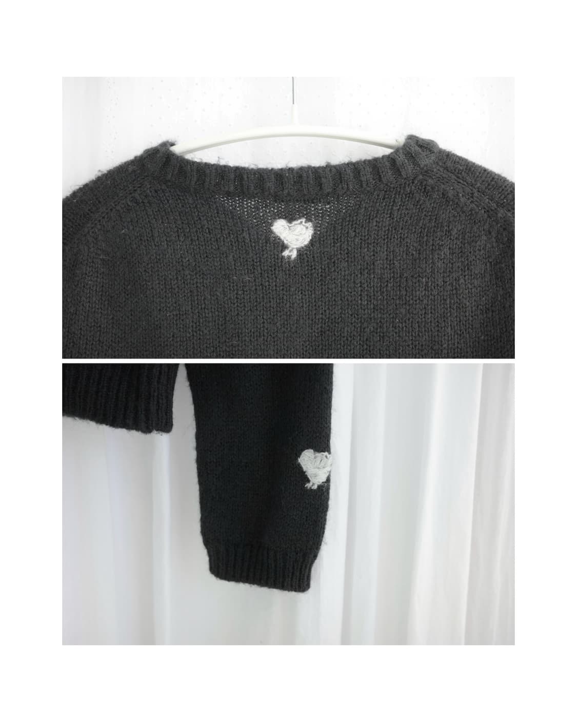 Baglion heart cardigan 상품이미지5