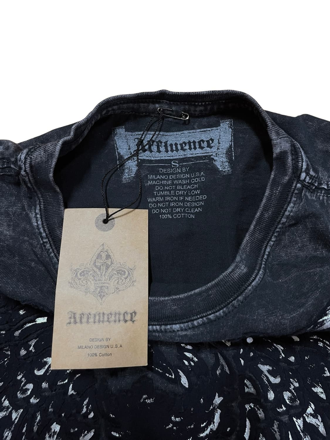 Affiuence Y2K Vulture Rock Chic T-shirt 상품이미지5