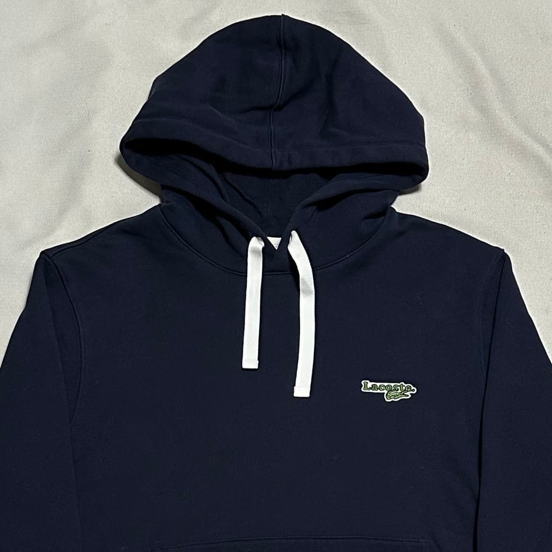 L 라코스테 네이비 써멀 후드티 상품이미지1
