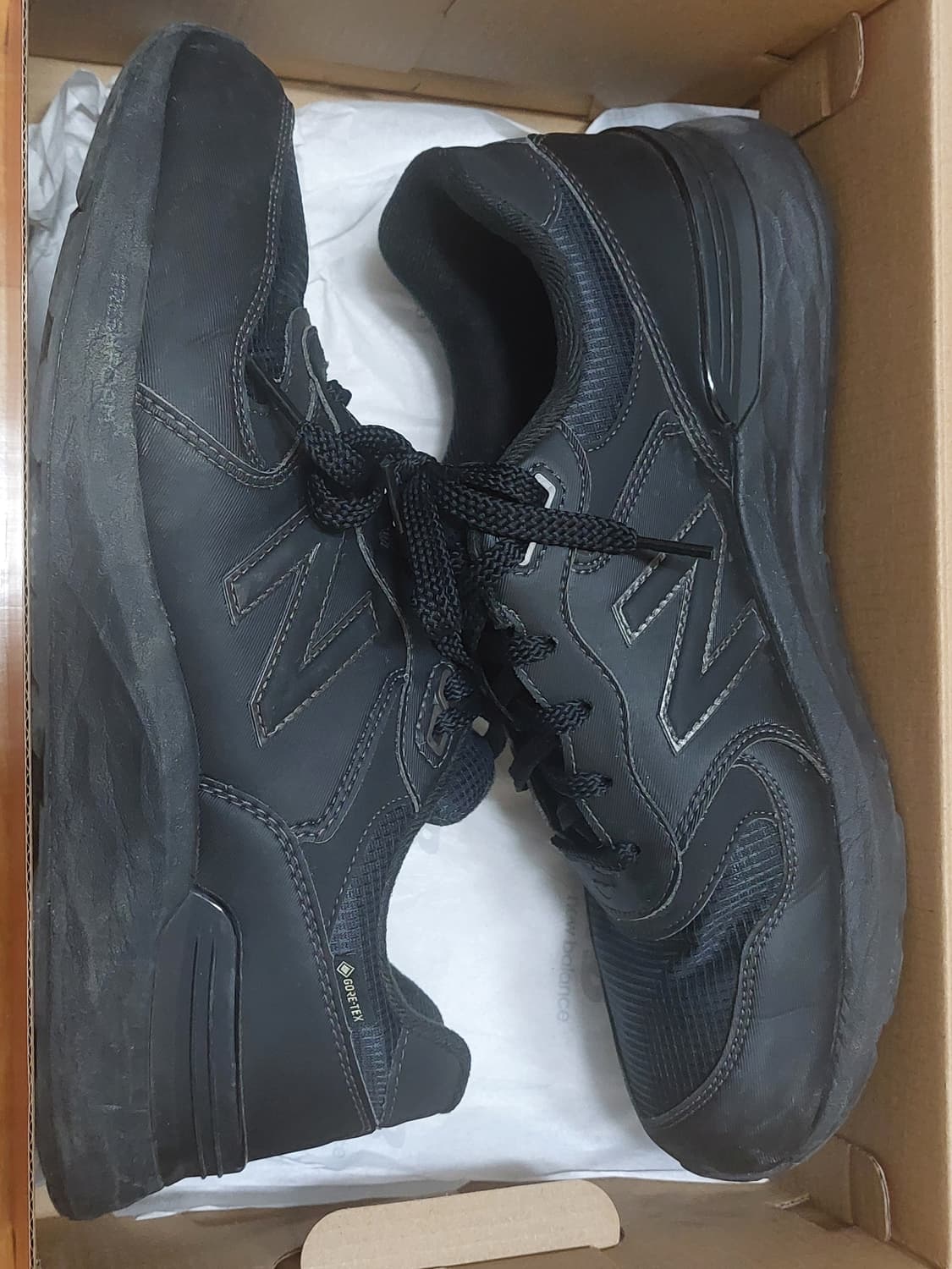 뉴발란스 U880G7XY 검정 워킹화 280mm 상품이미지3