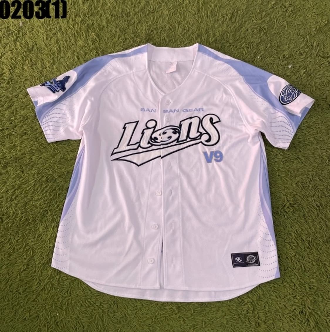 삼성라이론즈 산산기어 반팔 유니폼 상품이미지1