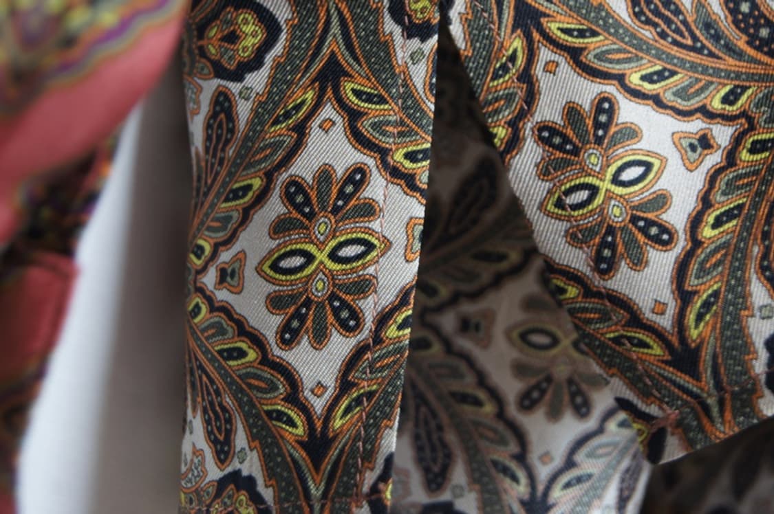 ETRO 페이즐리 패턴 실크 셔츠 40사이즈 상품이미지7