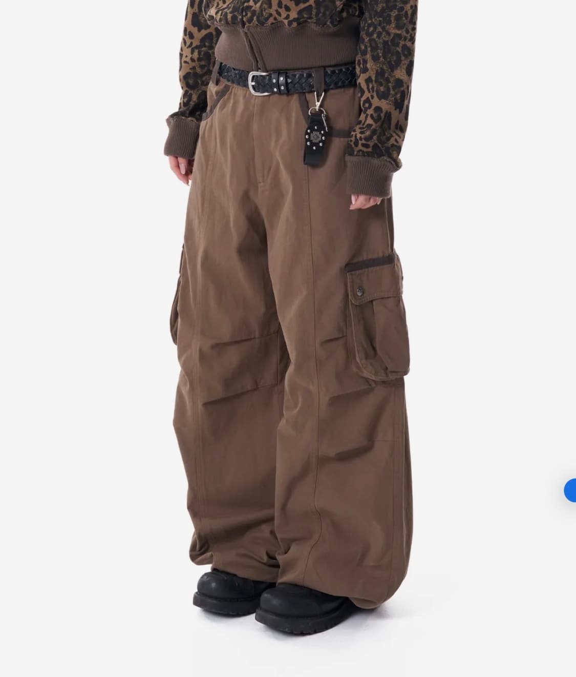 아캄 핀턱 카고팬츠 상품이미지5