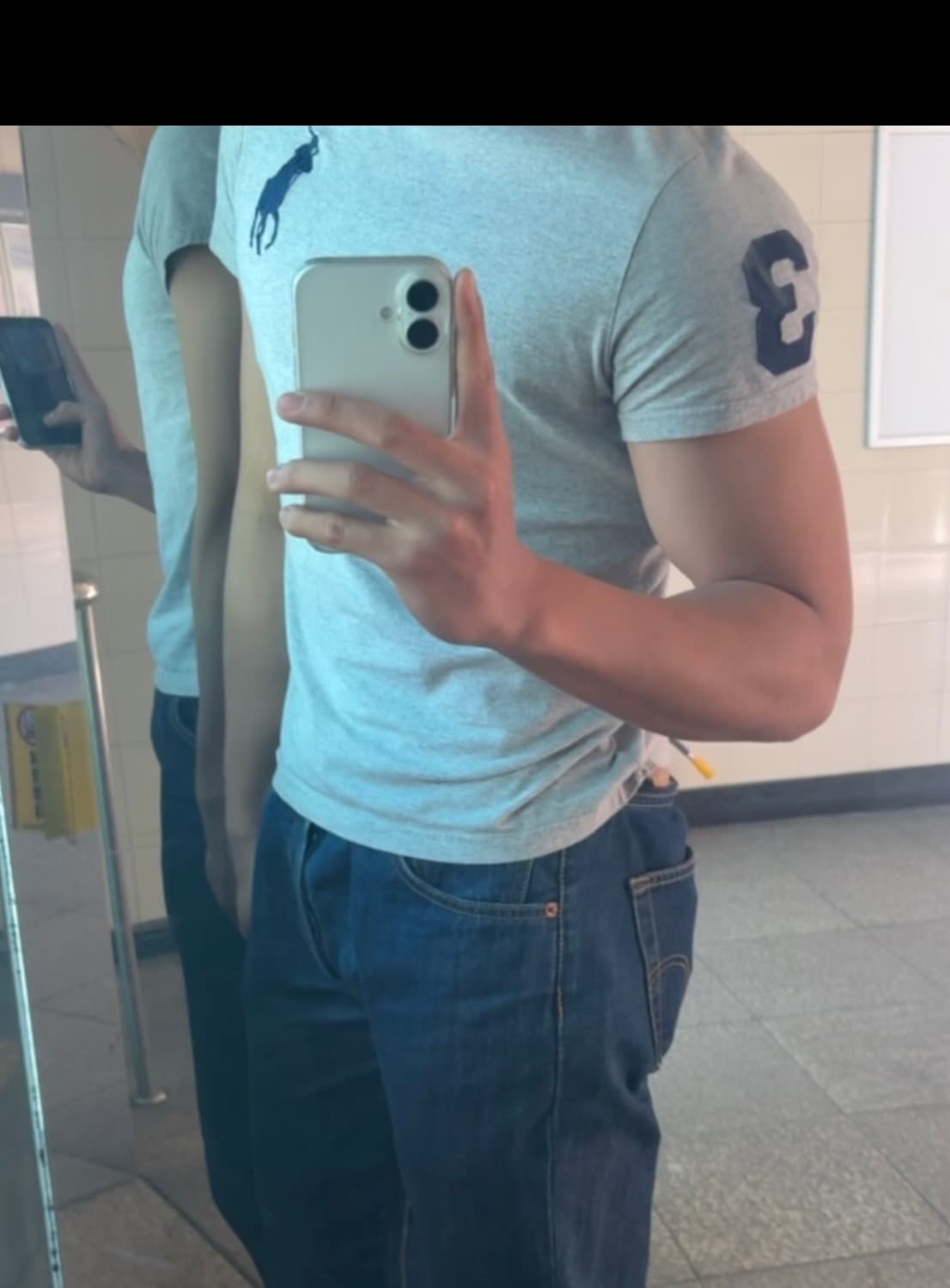 폴로 빅포니 반팔 슬림핏 m 상품이미지1