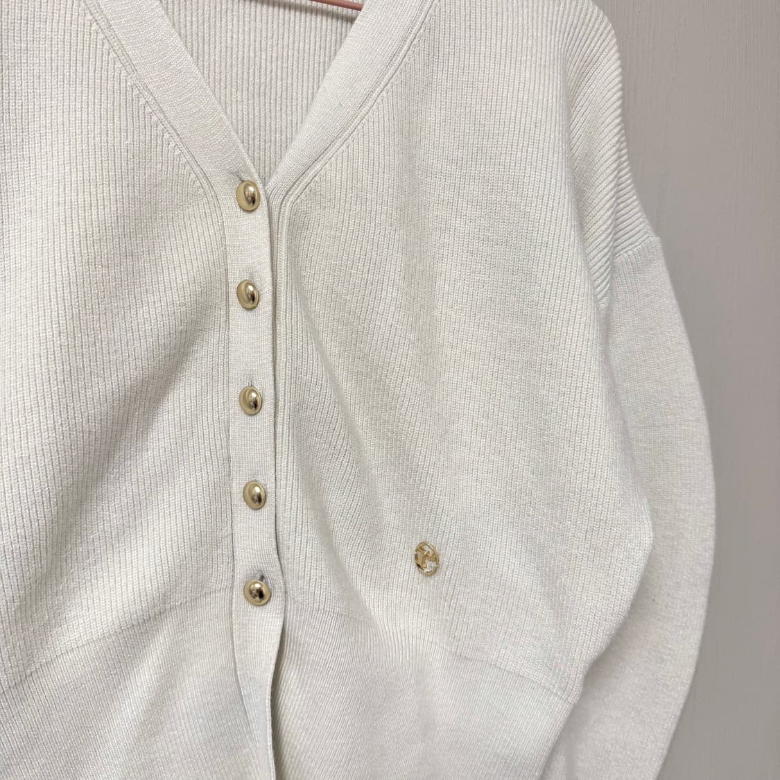 로라로라 벌룬 슬리브 가디건 상품이미지4