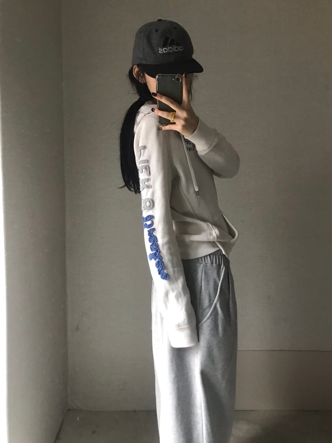 홀리스터 크림 후드집업 상품이미지4