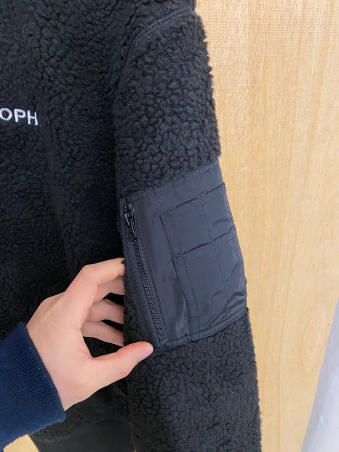 SOPHNET x GU fleece jacket 소프넷 지유 상품이미지6