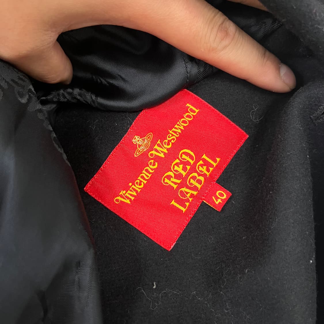 95 비비안웨스트우드 레드라벨 캐시미어 코트 상품이미지7