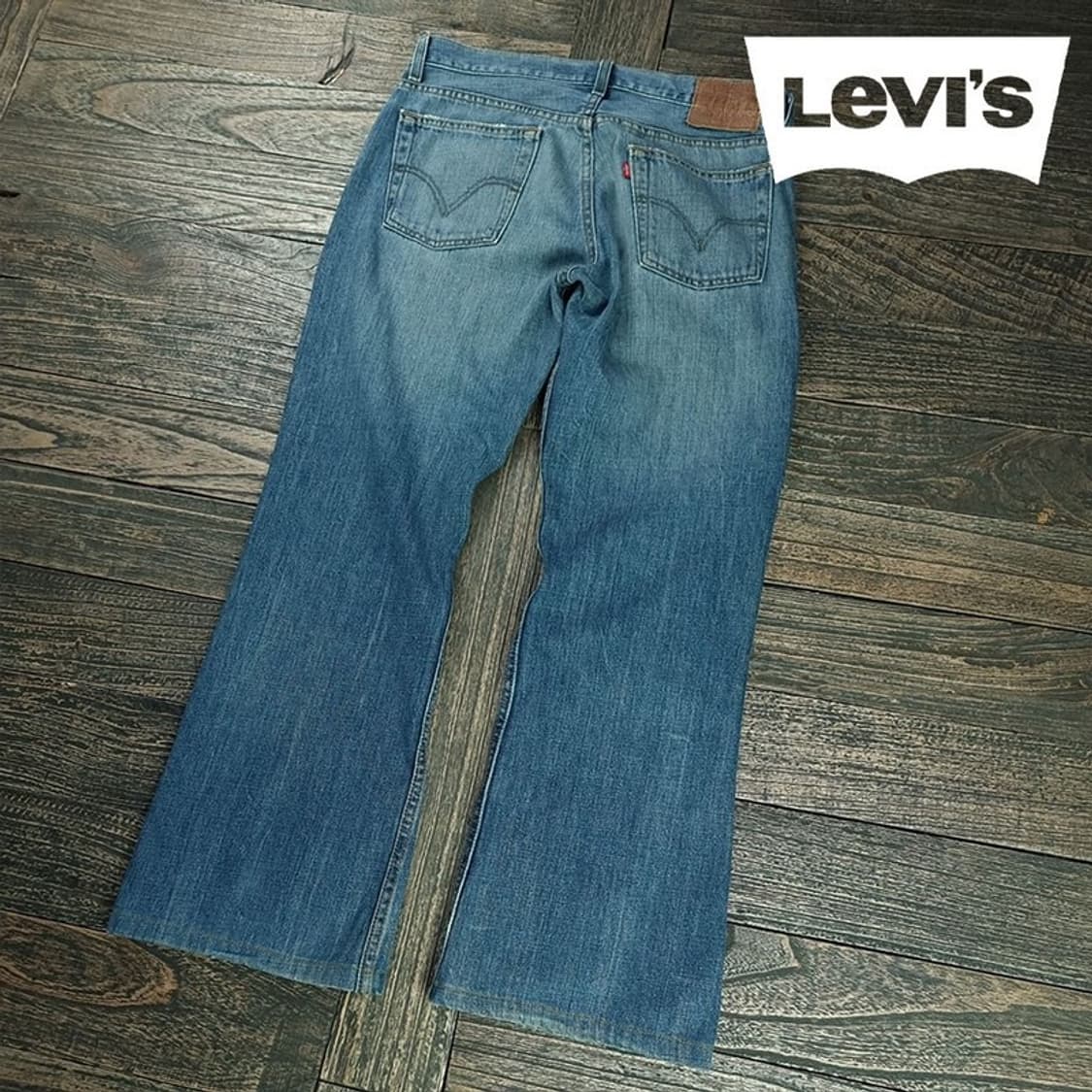 [리바이스] 527 로우 부츠컷 플레어 데님 팬츠 청바지 M20147 상품이미지1