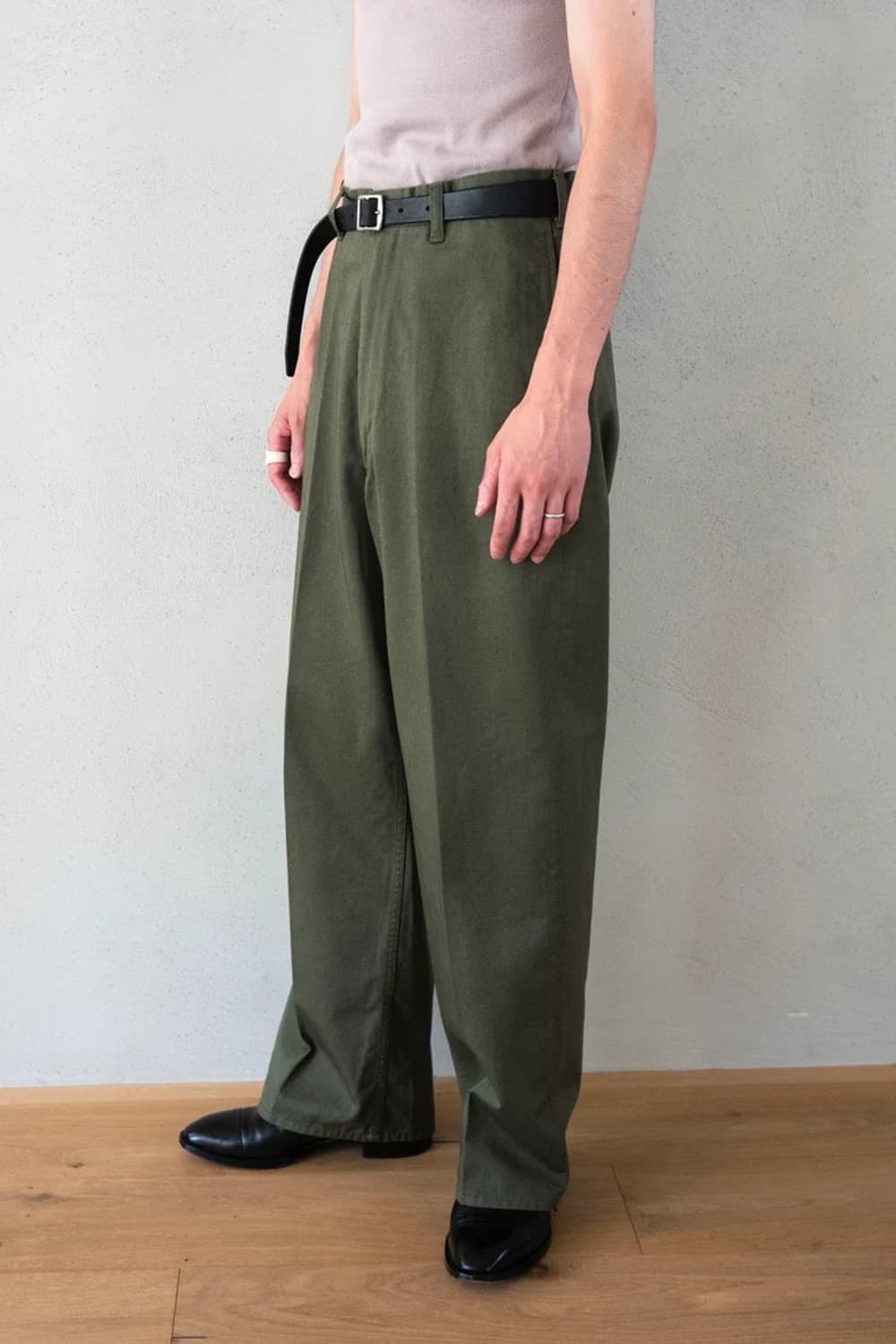 CANTATE 칸타테 칸타타 스렌 다잉 치노 올리브 30사이즈 판매합니다 상품이미지2