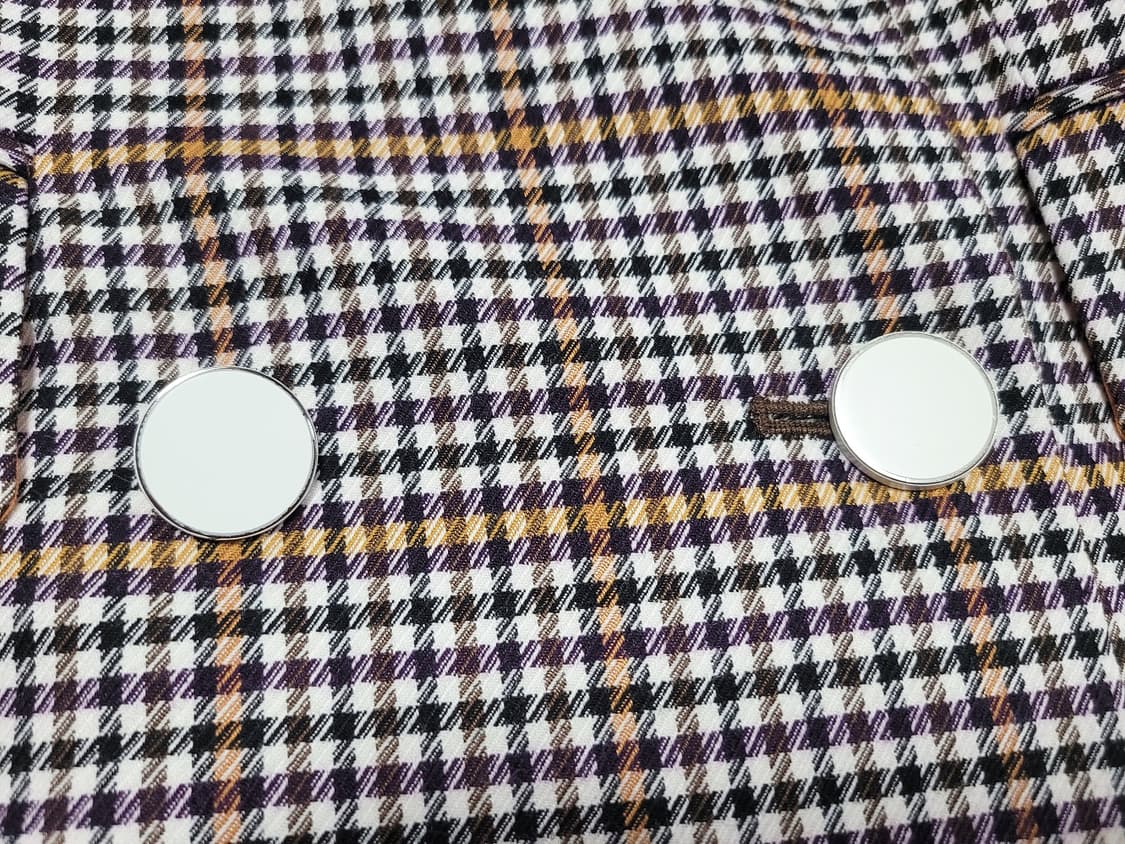 에고이스트(EGOIST) 더블 체크자켓 55-66 새상품 상품이미지7